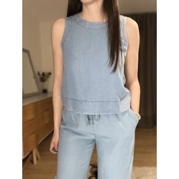 TOP DENIM STONE TAIKO