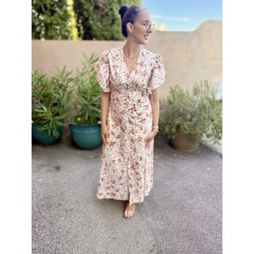 ROBE CONSTANCE FLEURI