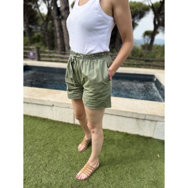 SHORT BASILE KAKI TU